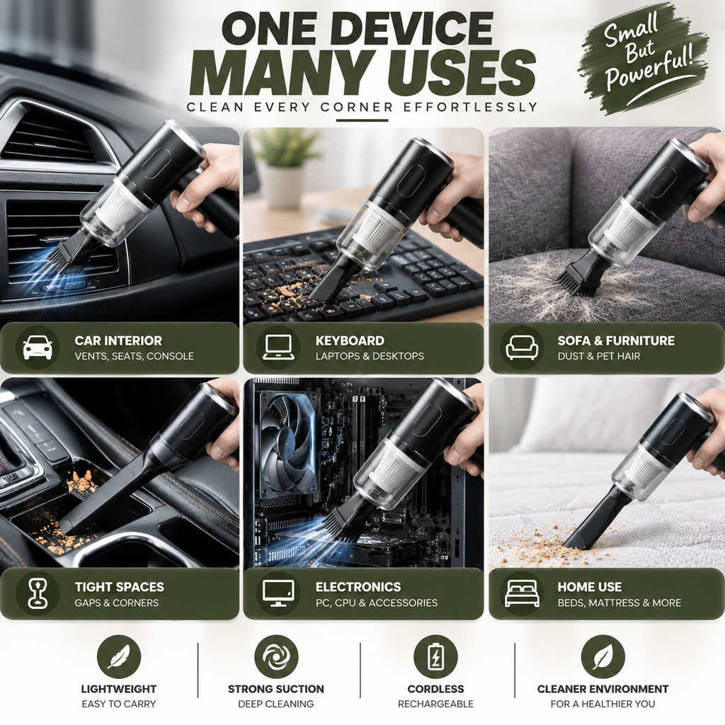 3 in 1 CleanForce vacuum